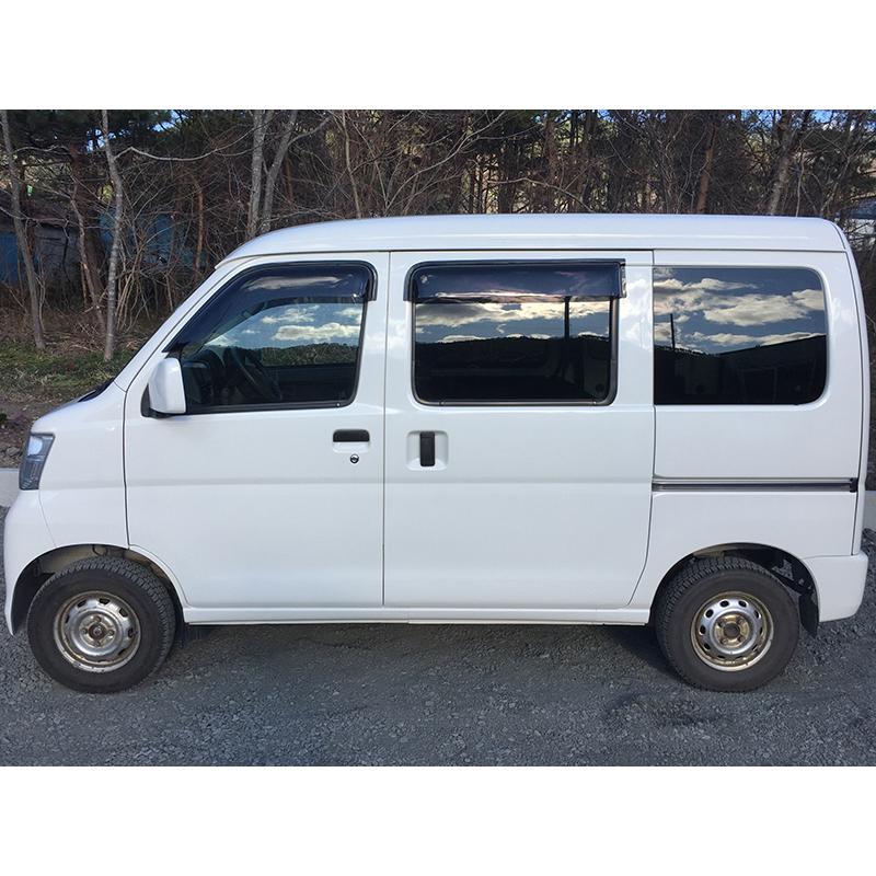 OXバイザー ハイゼットカーゴ S320V S321V S330V S331V用 ハイゼットカーゴ アトレー S320V S321V S330V S331V S331W ドア