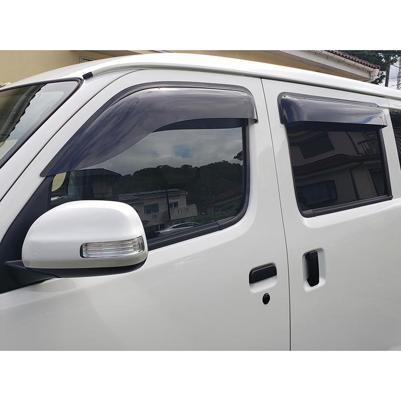 ライトエース バン S402 S412 リア用 ドアバイザー ワイドバイザー