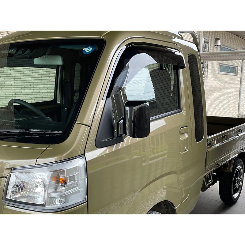 ハイゼットS500P S510P ドアバイザー ビッグ ワイドバイザー ジャンボ