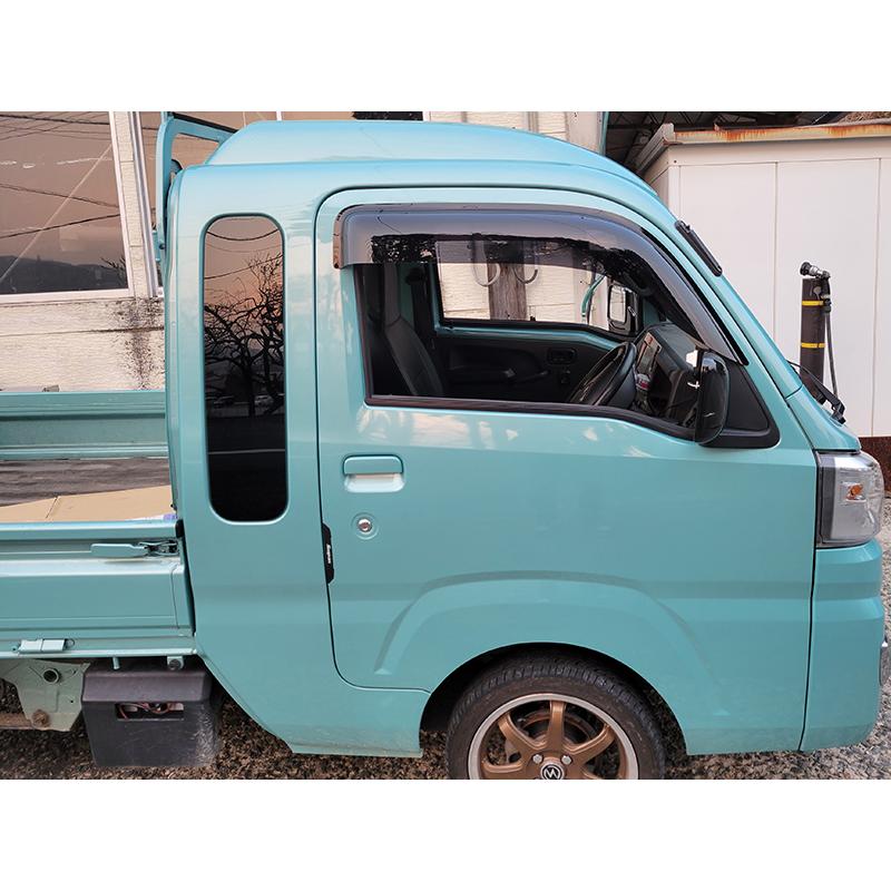 ハイゼットS500P S510P ドアバイザー ビッグ ワイドバイザー ジャンボ