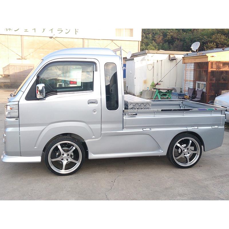 ハイゼットS500P S510P ドアバイザー スーパー ワイドバイザー ライト