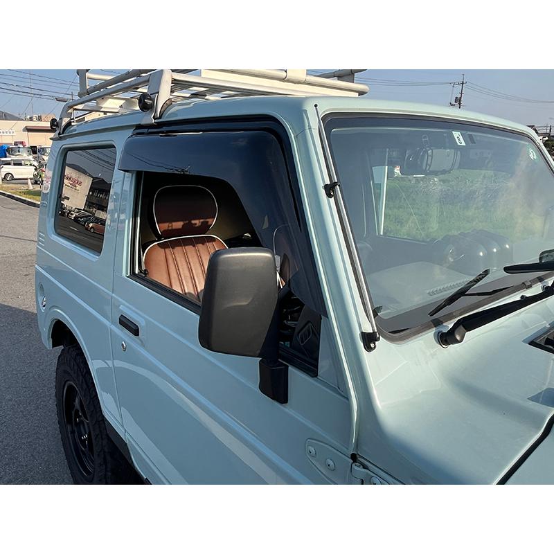 ジムニー ドアバイザー ビッグ ワイドバイザー SJ30 JA71 JA11