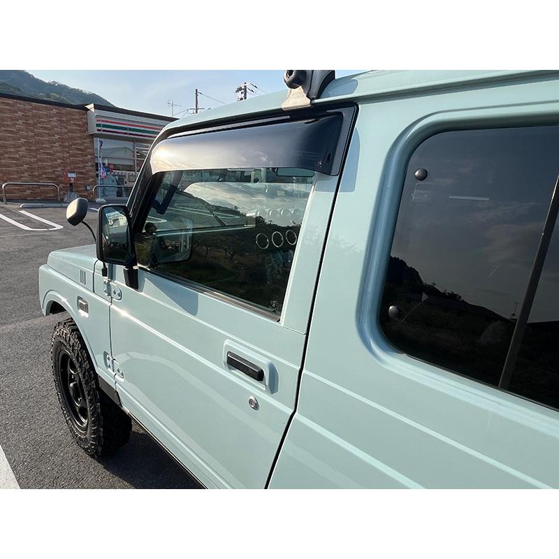 ジムニー ドアバイザー ビッグ ワイドバイザー SJ30 JA71 JA11 JA12