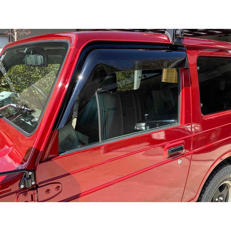 ジムニー ドアバイザー ビッグ ワイドバイザー SJ30 JA71 JA11 JA12