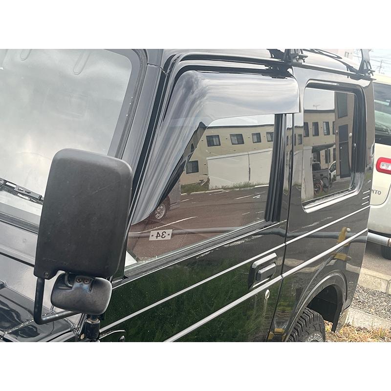 ジムニー ドアバイザー ビッグ ワイドバイザー SJ30 JA71 JA11 JA12