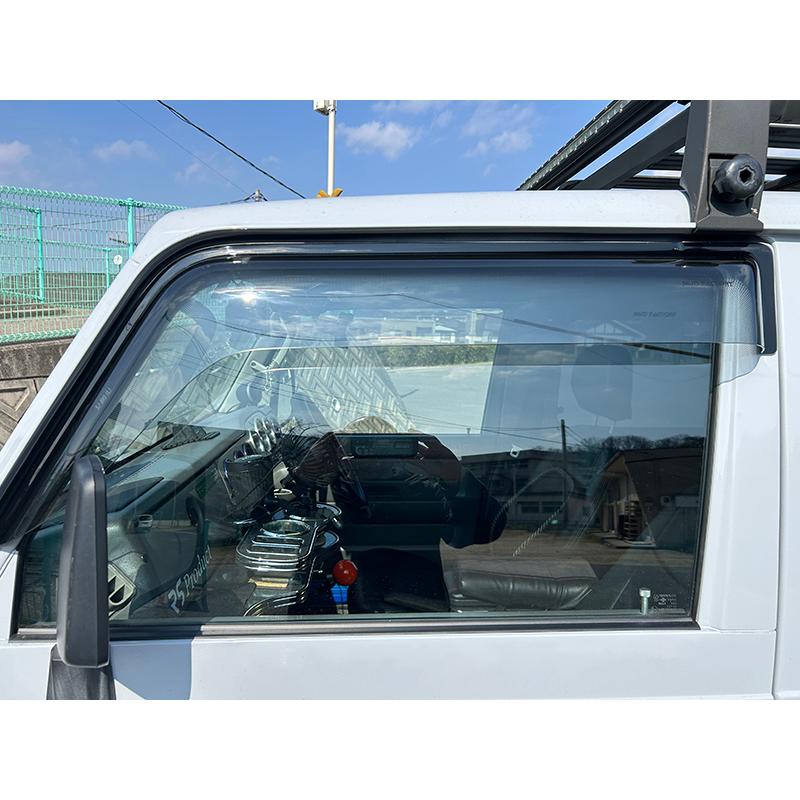 ジムニーja22 ja11 ドアバイザー 2枚セット ジムニー ドアバイザー スーパー ワイドバイザー SJ30 JA71 JA11