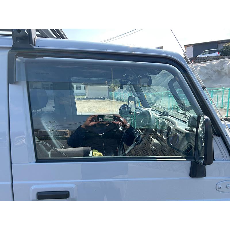 ジムニー ドアバイザー ビッグ ワイドバイザー SJ30 JA71 JA11 JA12