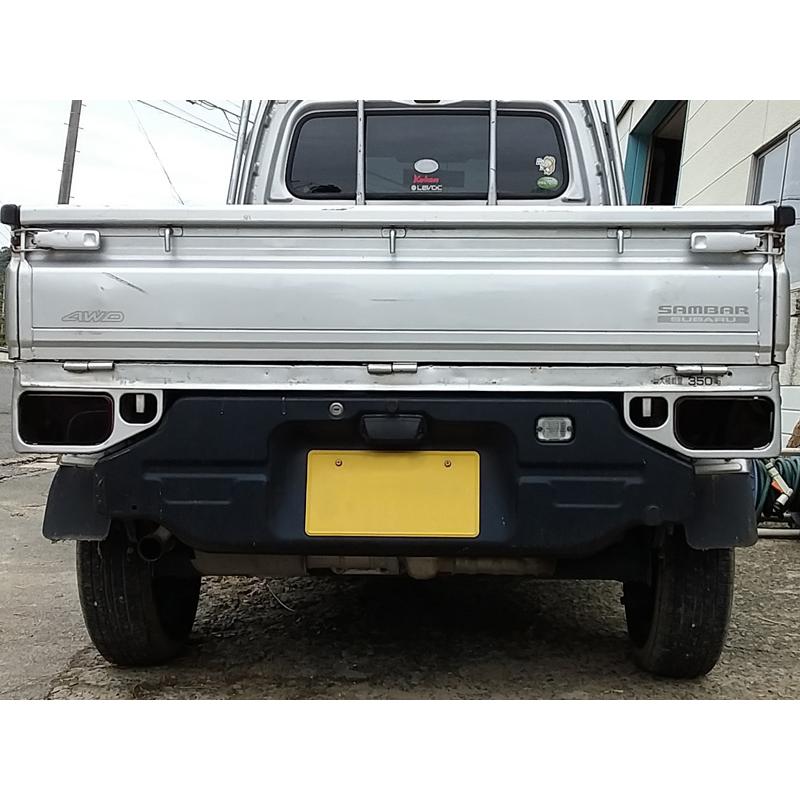 スバル サンバー トラック TT1 TT2 KS3 KS4 テールレンズカバー ダーク