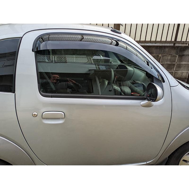 スズキ ツイン EC22S ワイドバイザー ドアバイザー カスタム 純正 より