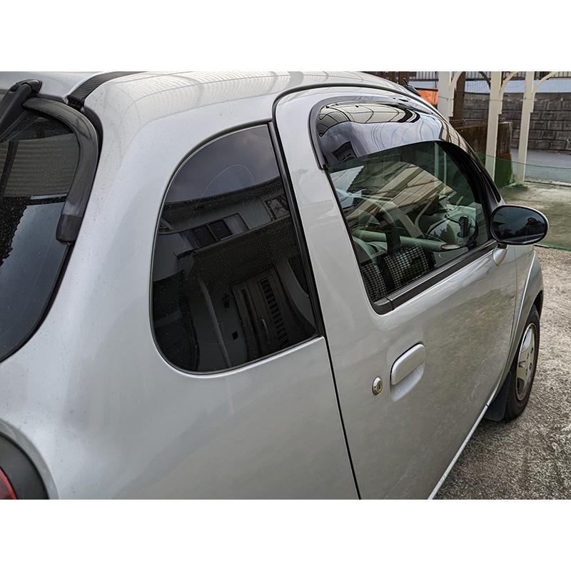 スズキ ツイン EC22S ワイドバイザー ドアバイザー カスタム 純正 より