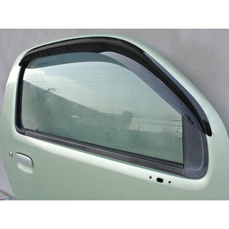 スズキ ツイン EC22S ワイドバイザー ドアバイザー カスタム 純正 に