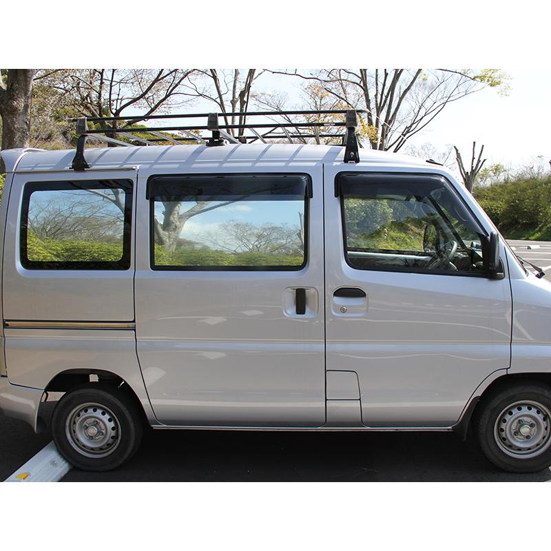 クリッパー タウンボックス ミニキャブ U71 U72 U61 U62　車高調 ミニキャブ タウンボックス クリッパー ドアバイザー 前後