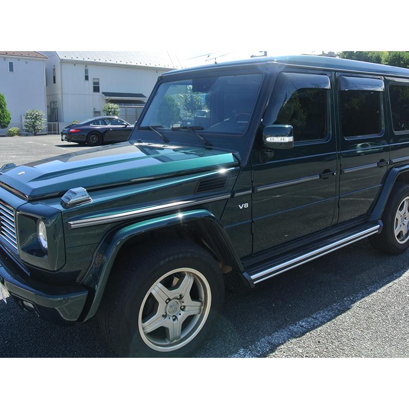 ベンツ W463 Gクラス ドアバイザー G500/G63対応 Mercedes-Benz Gクラス W463 ゲレンデ ドアバイザーセット 4PC
