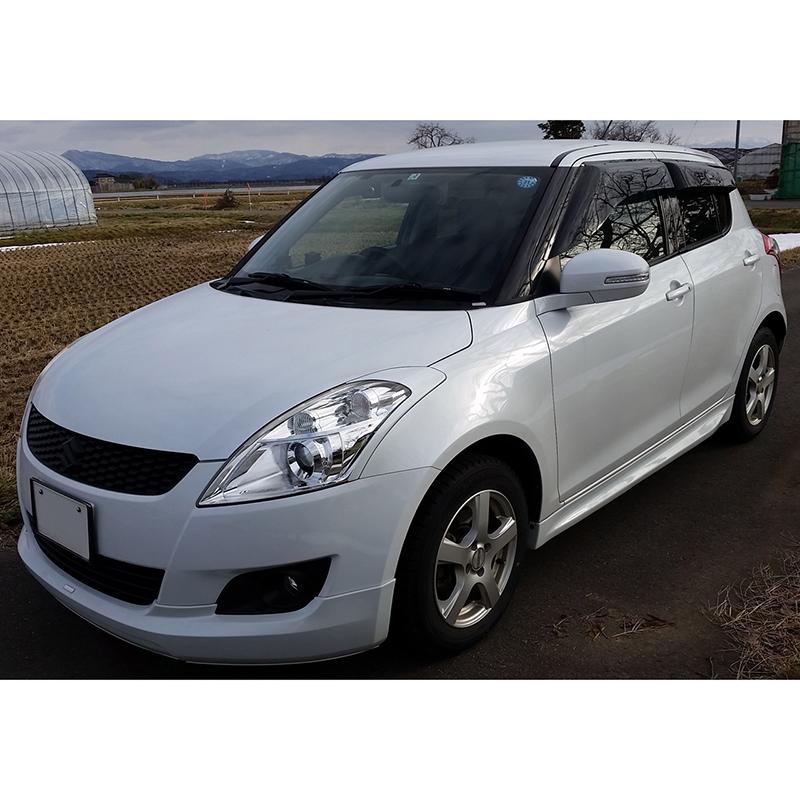 スイフト ZC72S/ZD72S ドアバイザー (前後セット/ダーク/ビッグワイド