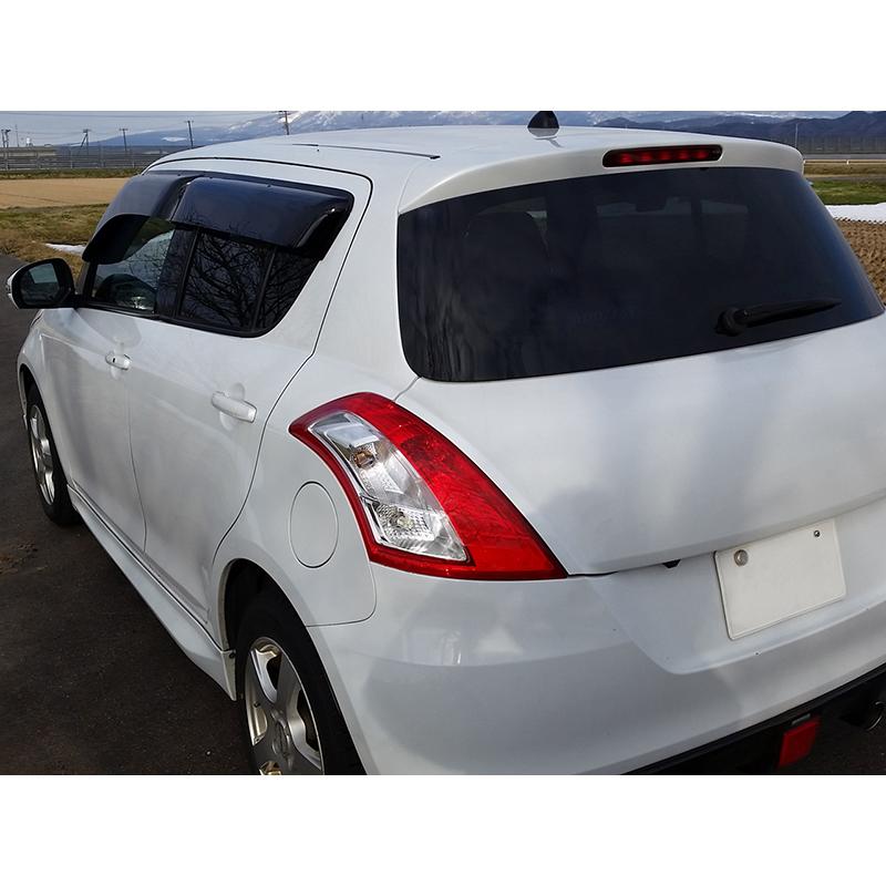 スイフト ZC72S/ZD72S ドアバイザー (前後セット/ダーク/ビッグワイド