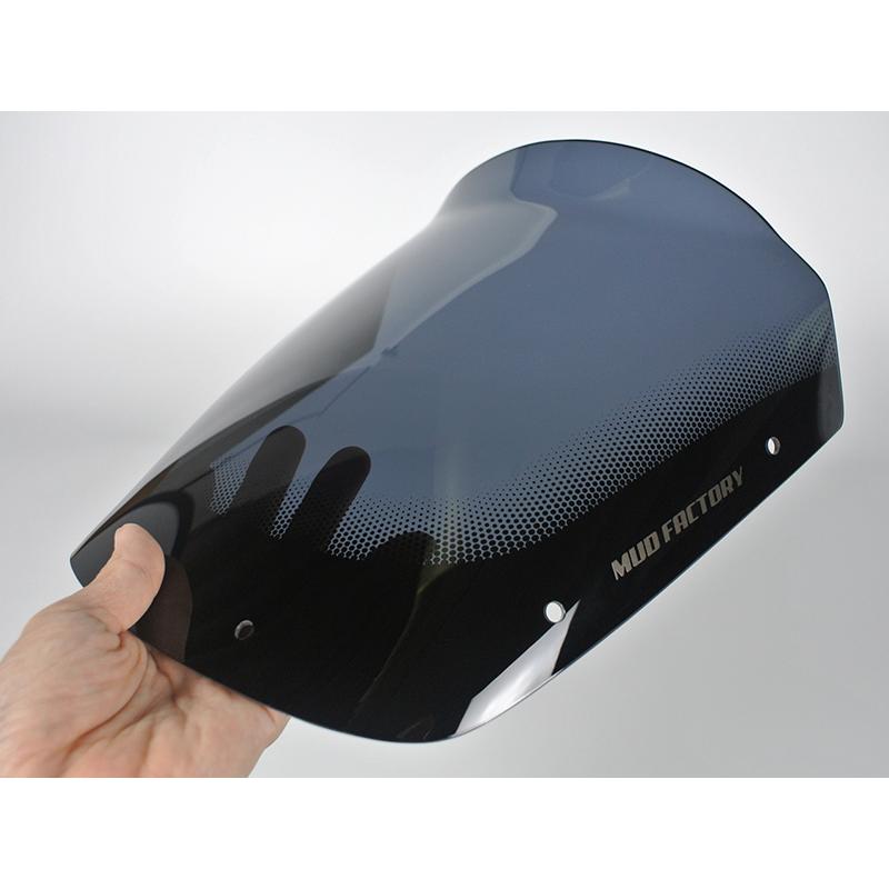 カワサキ ZRX1200R DAEG ダエグ 1100 400 後期 スクリーン ダーク