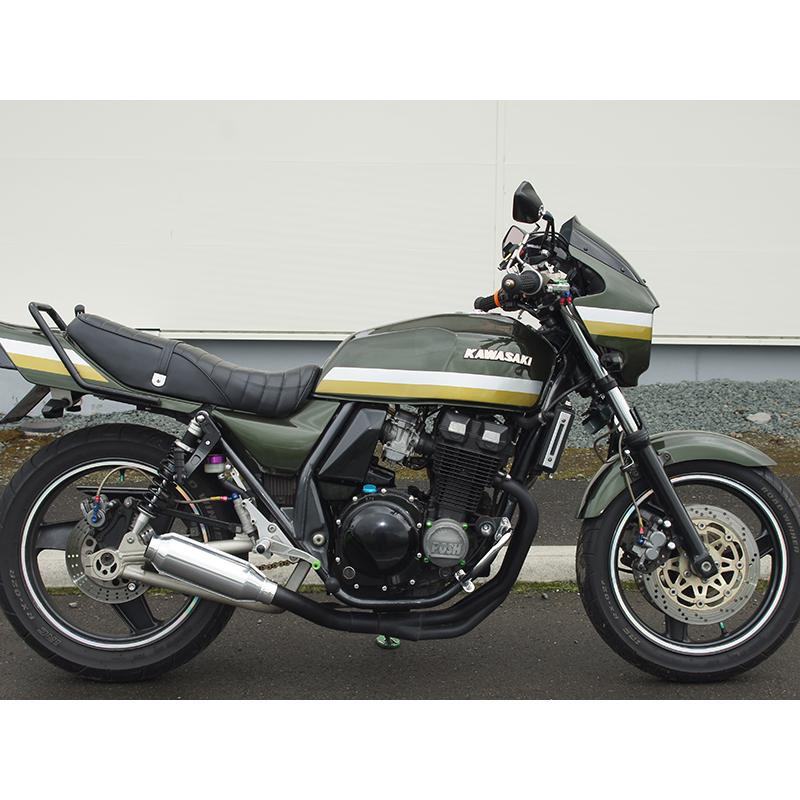 カワサキ ZRX400 前期 スクリーン ダーク ロング ウインドシールド