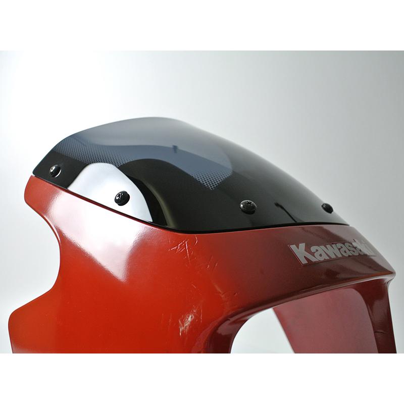 カワサキ ZRX400 前期 スクリーン ダーク 純正サイズ ウインド