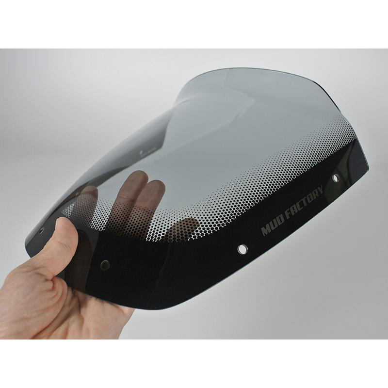 カワサキ ZRX400 前期 スクリーン ライト ロング ウインドシールド