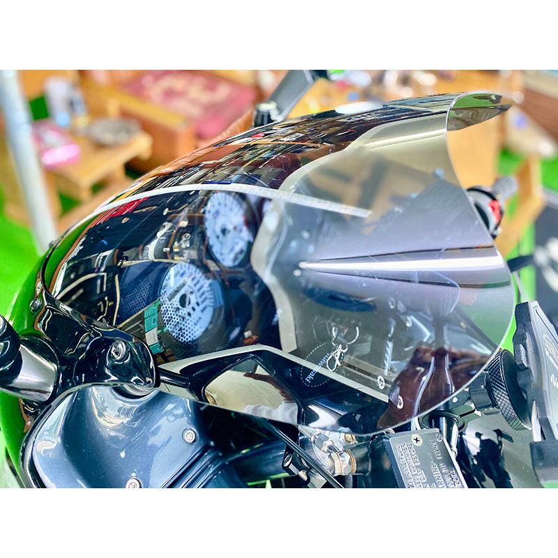 カワサキ ZZ-R1100 ZX-11 ZZR1100 D型 ニンジャ スクリーン 純正サイズ