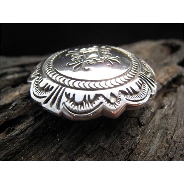 コンチョ ボタン/ネジ式/シルバー925/ロイヤル・バロックStyle |  | 02