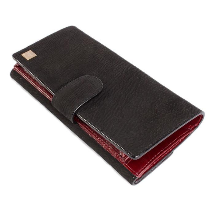 廃盤売り切りのため値下げ！シャーク 長財布・ブラック/大容量長財布/カード収納24枚/ベロ付 | 