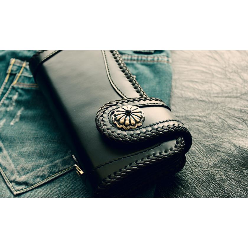 コンチョ ボタン/ネジ式/天然ブルーターコイズ・オニキス・シェル