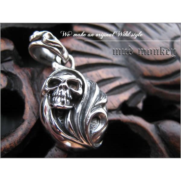 シルバー925ペンダント/デス スカル ◆狂気 | 