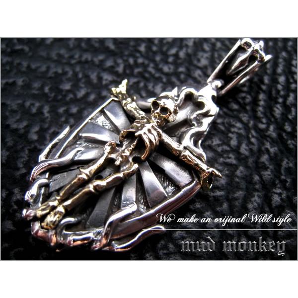 シルバー925ペンダント/ジーザス スカル | 