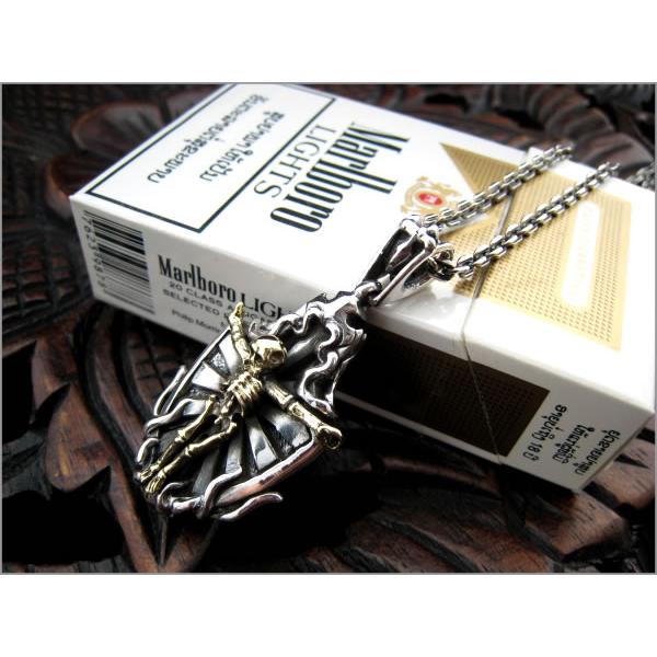 シルバー925ペンダント/ジーザス スカル |  | 02