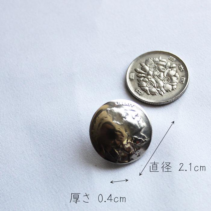 コインコンチョ ボタン /インディアン・バッファロー５セントコインコンチョ/ミニサイズ/レザークラフト/バイカーズウォレット |  | 01