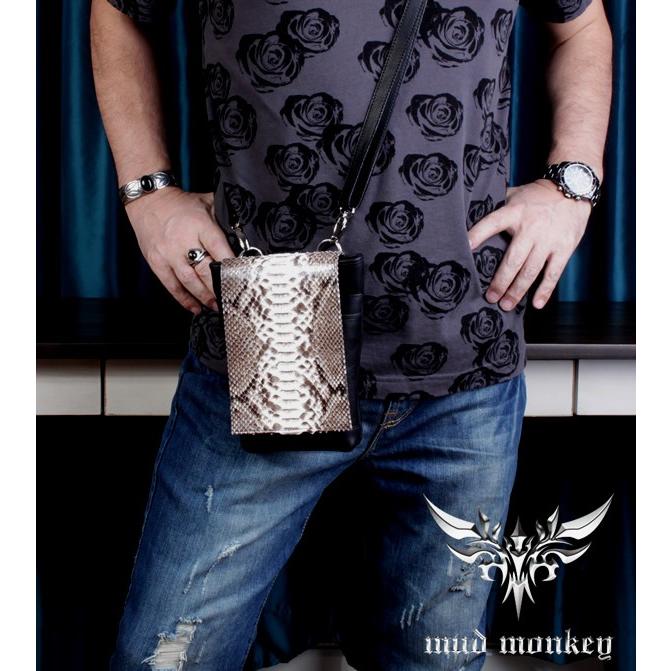 シザーバッグ・ボディバッグ/パイソンナチュラルバックカット |  | 05