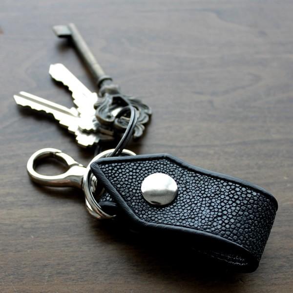 キーホルダー 革/バイカーズウォレット/スティングレイポリッシュ・ベルトループ PIPING Style |  | 04