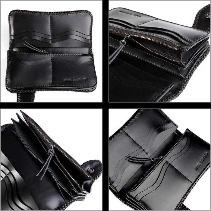 バイカーズウォレット 長財布 スティングレイ長財布 メンズ レース編み/サークルオニキスシルバーコンチョ |  | 05