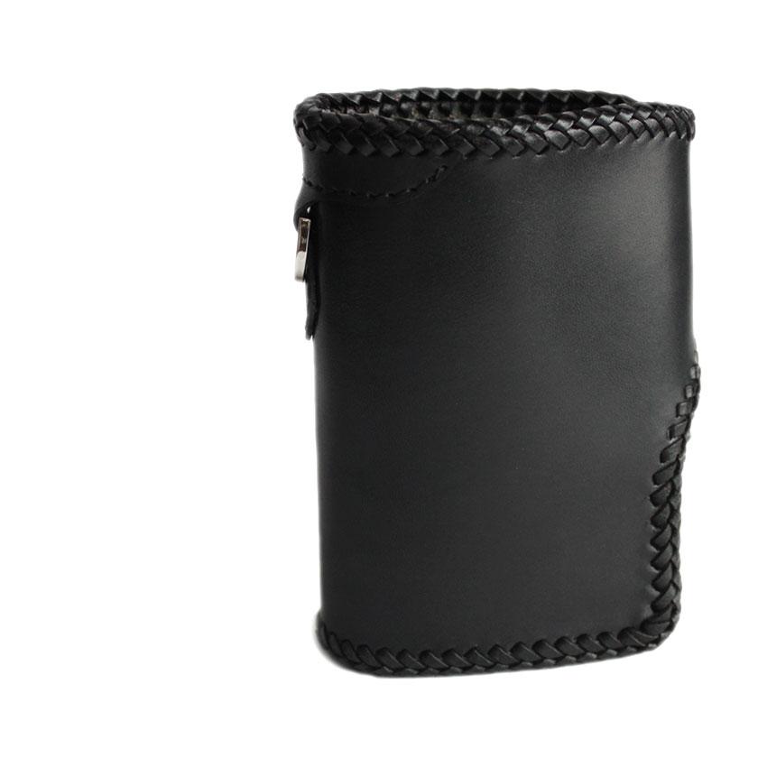 【限定色】 レザー小物 バイフォールドウォレット ダークグレー Chloé シャイニーレザー製Alphabetバイフォールドウォレット の