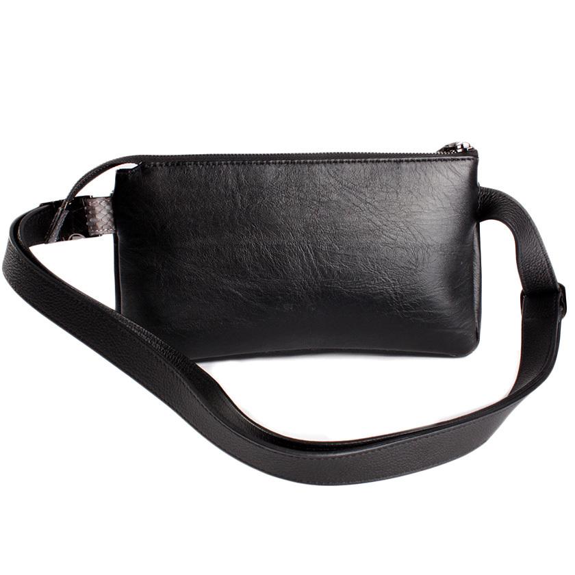 ボディバッグ 本革 イタリアンシープレザー フラップパイソングレー BRILLANTE |  | 02