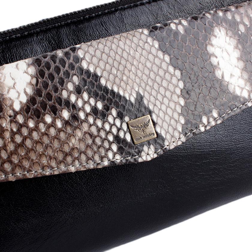 ボディバッグ 本革 イタリアンシープレザー フラップパイソンナチュラル BRILLANTE |  | 01