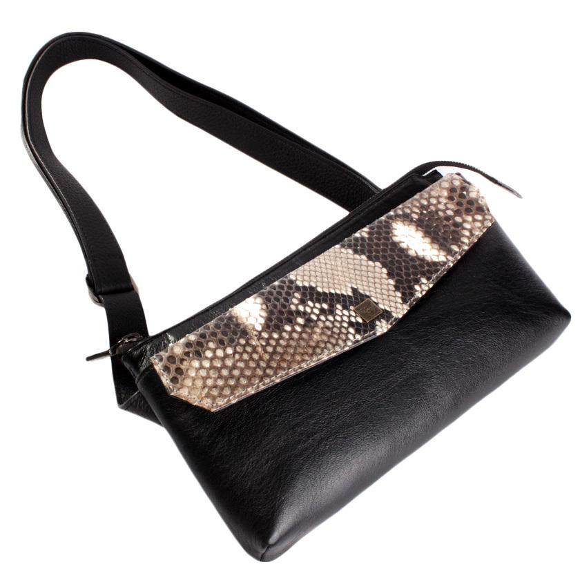 ボディバッグ 本革 イタリアンシープレザー フラップパイソンナチュラル BRILLANTE |  | 03