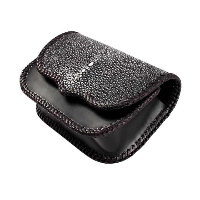 ウエストポーチ / ウエストバッグ  エイ革ブラック サドルレザーベース BUDDY |  | 02