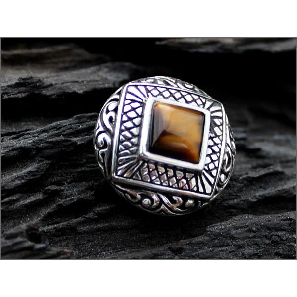 コンチョ ボタン/シルバー925/MUDゴシックミニ/ターコイズ・オニキス・タイガーアイ |  | 03