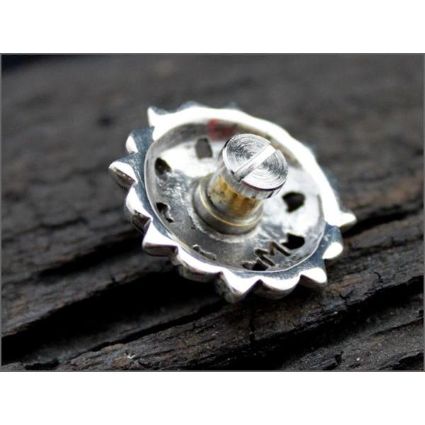 コンチョ ボタン/シルバー925/ターコイズ・オニキス・タイガーアイ/ミニユリゴシックSTYLE |  | 04