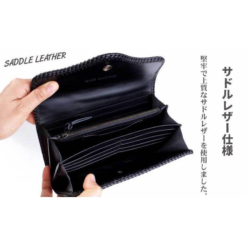 レザー　カービング  コンパクトウォレット サドルレザー/透かし彫りパイソン カービングウォレット 透かし彫り/サドル黒/GOLDパイソン/ユリ