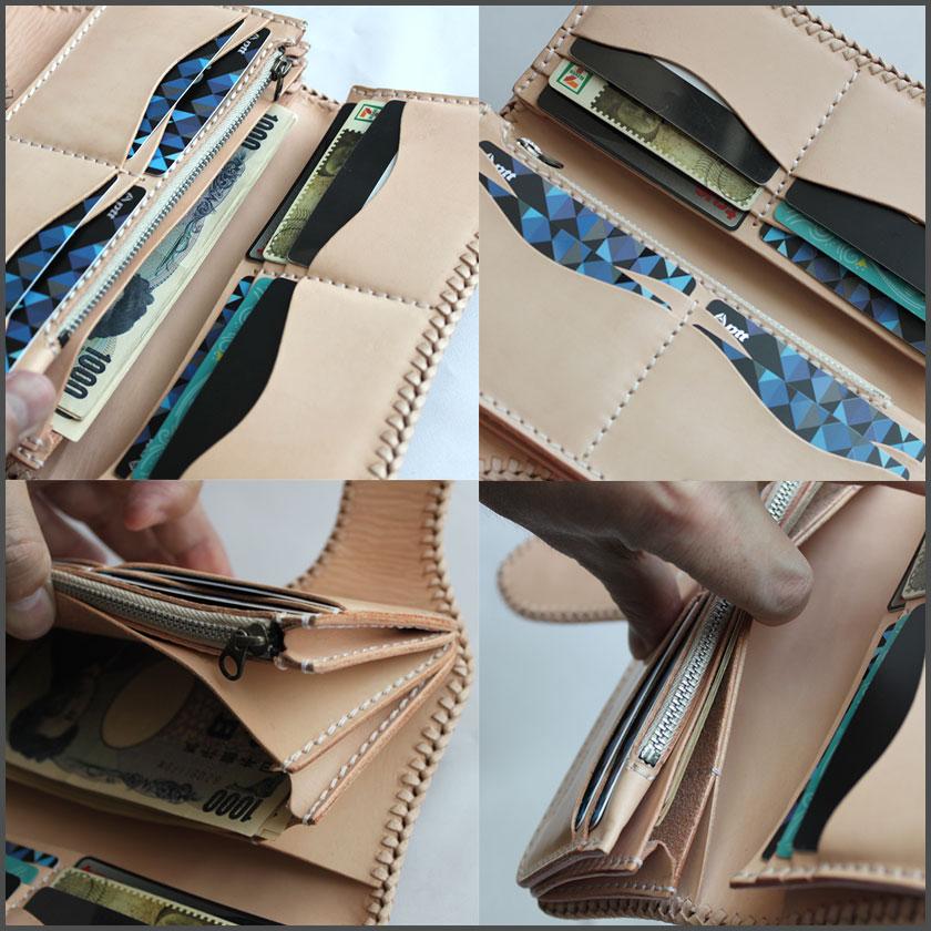 バイカーズウォレット 長財布 カービングウォレット 革財布 ライダースロング コンチョエリザベスコイン |  | 09