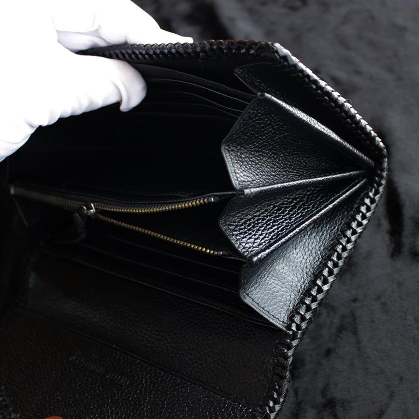 カイマンワニ革長財布・ジャバラスタイル/カード収納28枚/BRIEF-CUT BROWN |  | 15