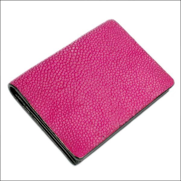 カードケース 名刺入れ/メンズ/ポリッシュスティングレイ・パープルピンク |  | 04