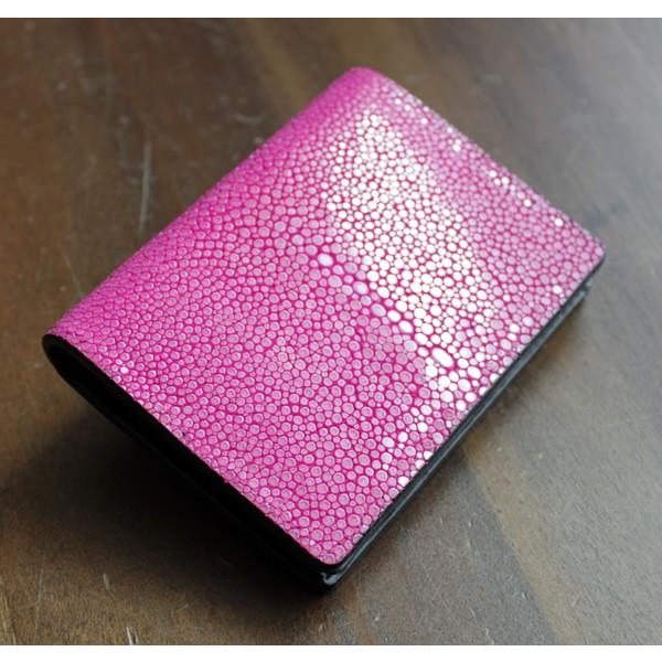 カードケース 名刺入れ/メンズ/ポリッシュスティングレイ・パープルピンク |  | 05