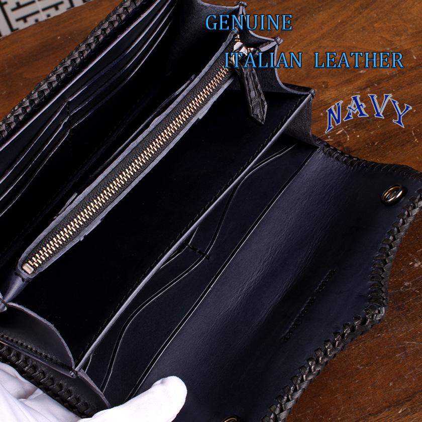 クロコダイル 長財布 背面ホーンバック・ブラック/コンチョLilyGothicクリスタルW CLAW |  | 11