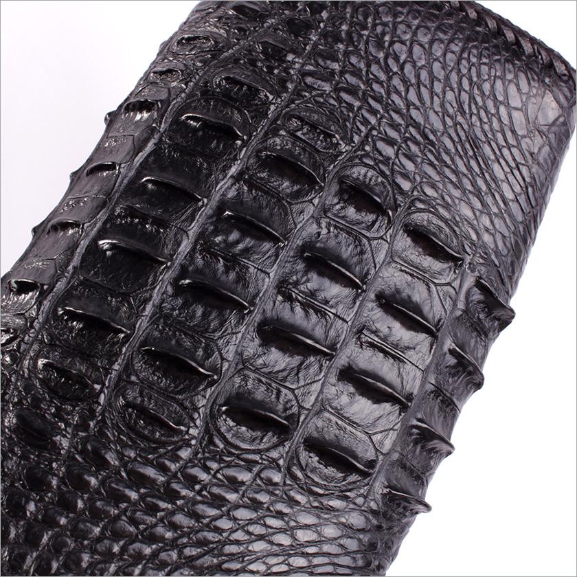 クロコダイル 長財布 背面ホーンバック・ブラック/コンチョクロスW CLAW |  | 05