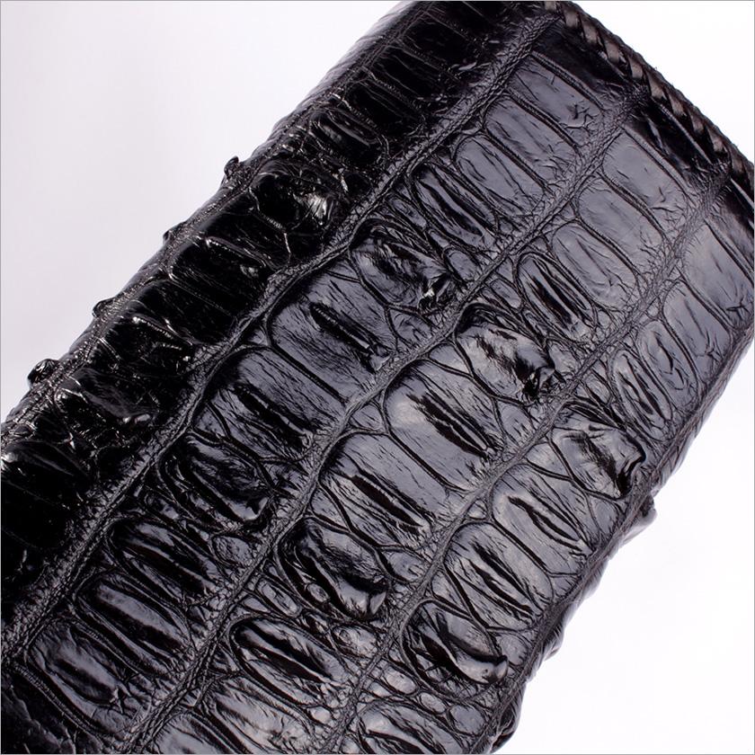 クロコダイル 長財布 背面ホーンバック・ブラック/コンチョリアルスカルW CLAW |  | 05