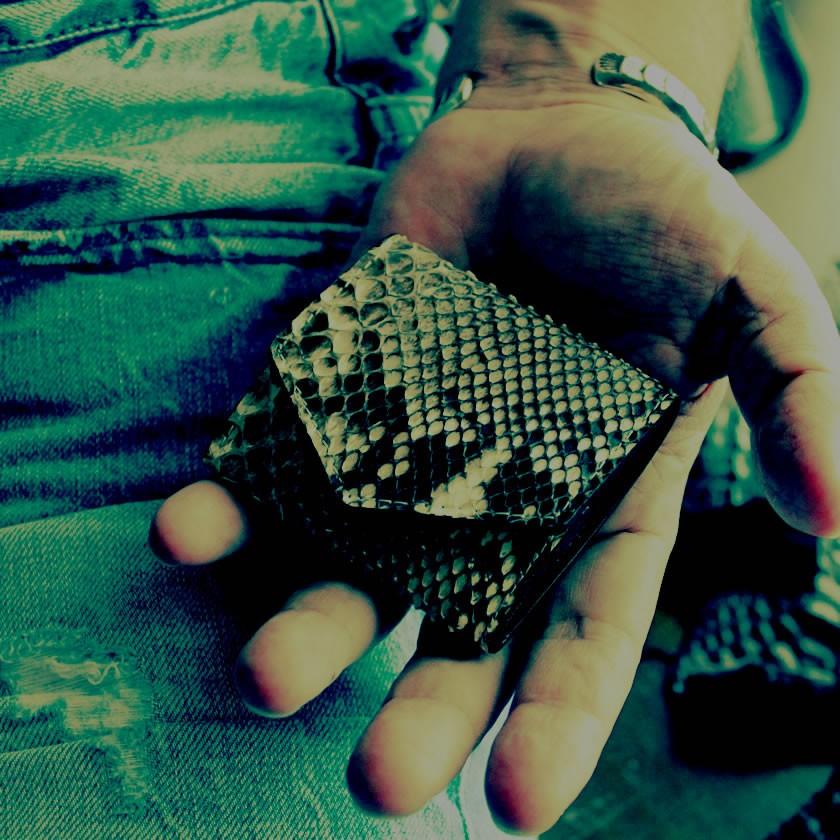 コインケース本革 / パイソンレザー・蛇革 |  | 01